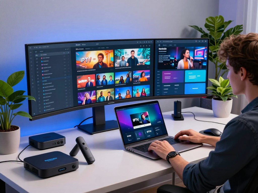 IPTV UK reseller panel dashboard with advanced features for managing subscriptions and tech devices.