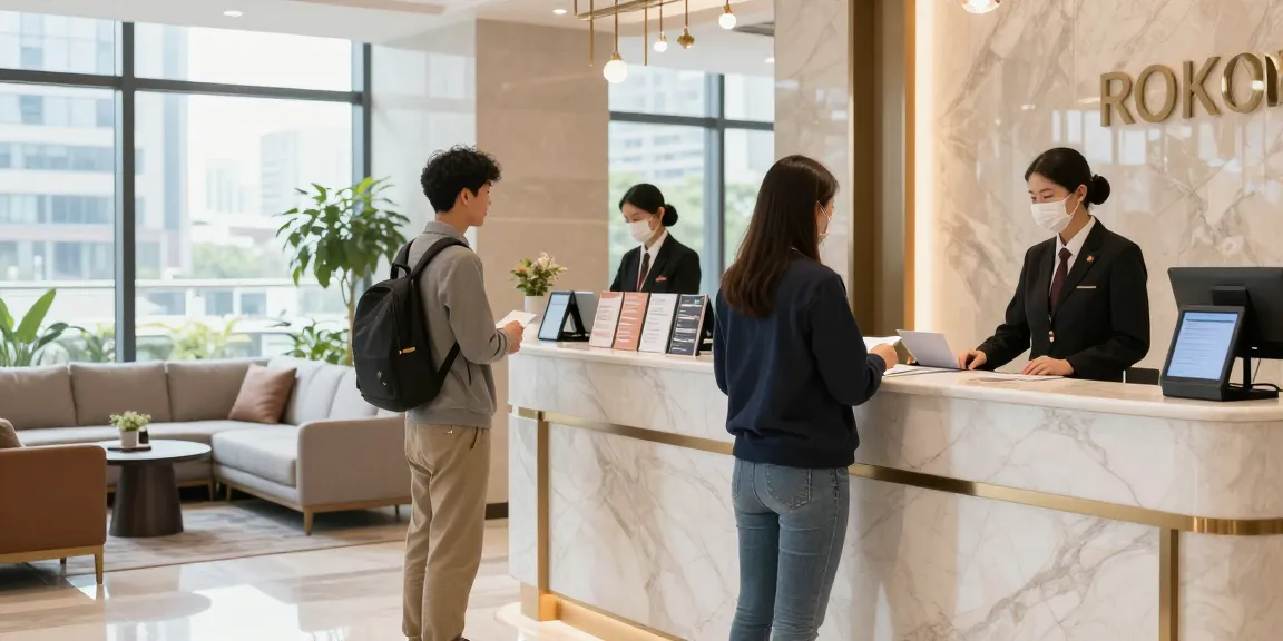 Warm welcome at ROKOK88 Carter Hotel featuring friendly staff and modern decor, ideal for rokok88 link alternatif bookings.