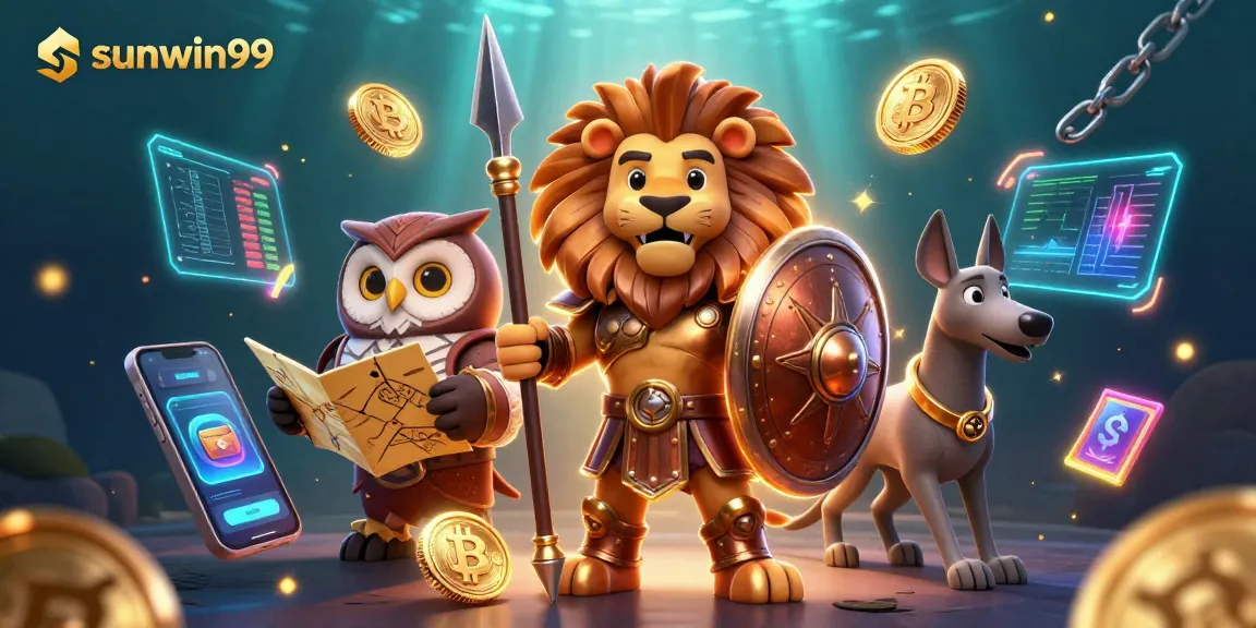 Engage in thrilling gameplay at sunwin99 with vibrant 3D casino elements and iconic characters.