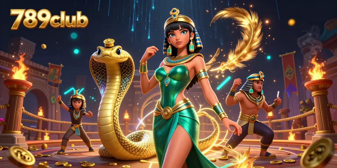 Experience thrilling gaming action with 789club's vibrant atmosphere and captivating characters.