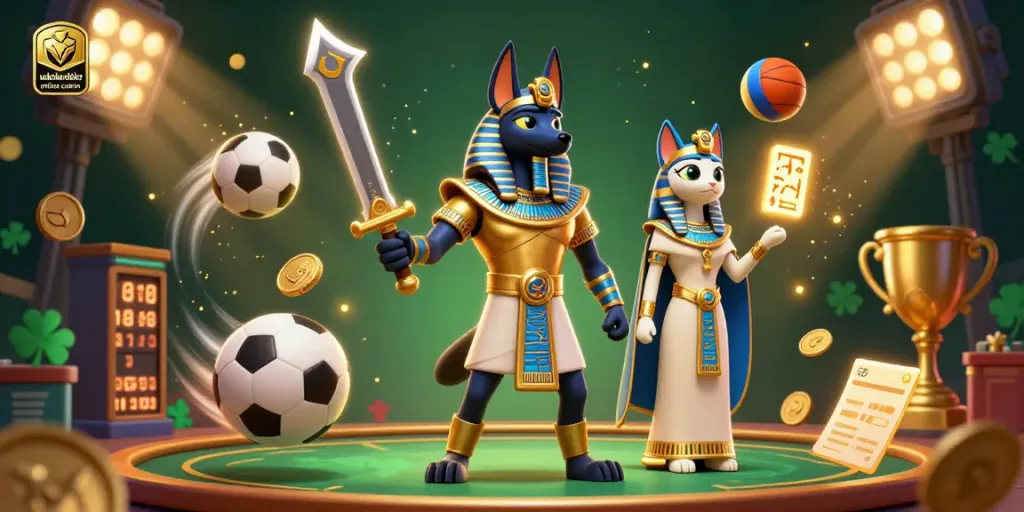 Experience the excitement of udenlandske online casino with dynamic characters and vibrant elements.