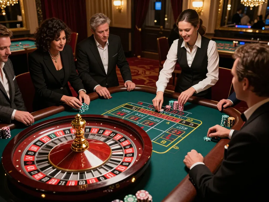 Spin the roulette wheel at https://vipwin79.net/, experiencing the thrill of the game in a luxury casino.