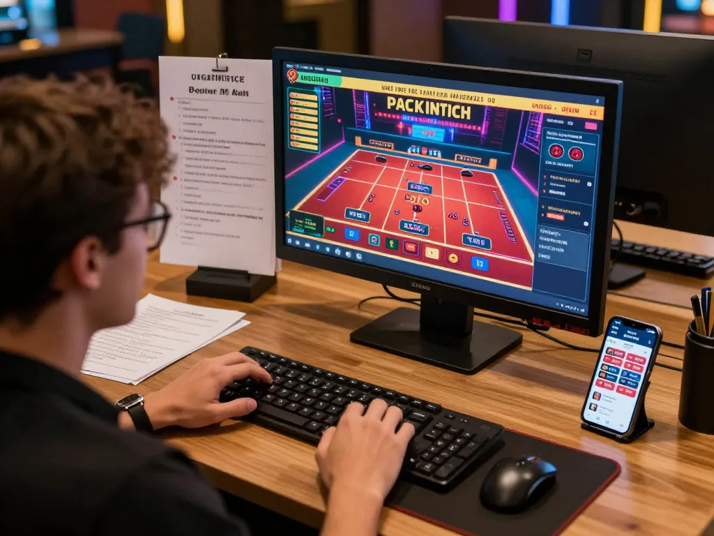 Person engaged in online gaming on VA88 with live dealer, showcasing responsible gambling atmosphere.