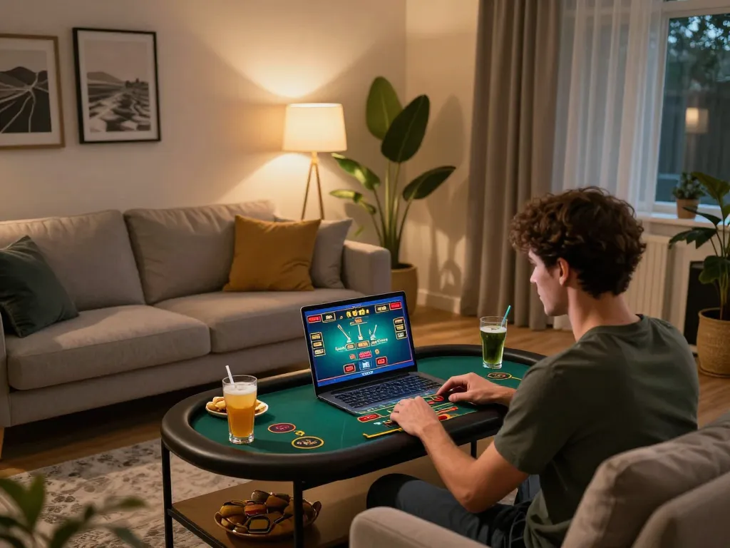 Engaging online gaming experience at https://ok8386.autos/ with live dealer tables and cozy home atmosphere.