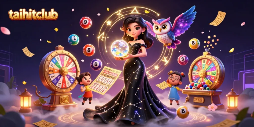 Experience thrilling gameplay at taihitclub with vibrant lottery elements and engaging prize visuals.